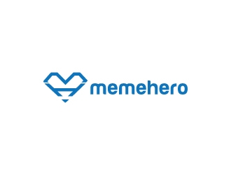 memehero logo design by dhika