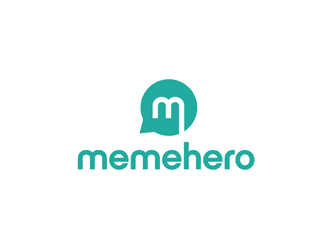 memehero logo design by bomie