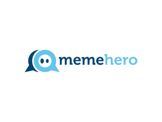 memehero logo design by RIANW