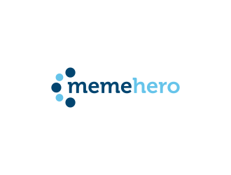 memehero logo design by RIANW