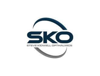 Steve Kidwell Ophthalmics logo design by fortunato