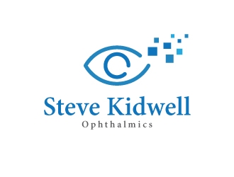 Steve Kidwell Ophthalmics logo design by emberdezign