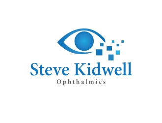Steve Kidwell Ophthalmics logo design by emberdezign