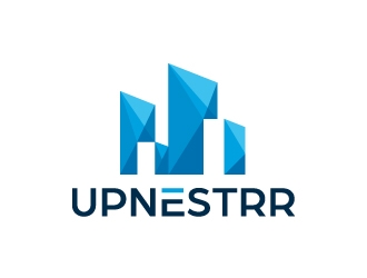upnestrr logo design by Kewin