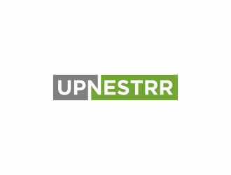 upnestrr logo design by haidar
