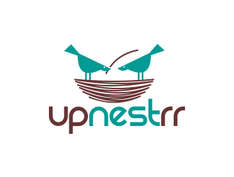 upnestrr logo design by SmartTaste