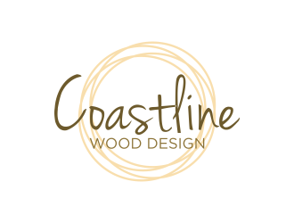 Coastline Wood Design logo design by RIANW
