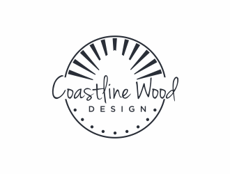Coastline Wood Design logo design by ammad