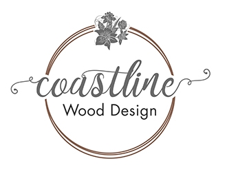 Coastline Wood Design logo design by SteveQ