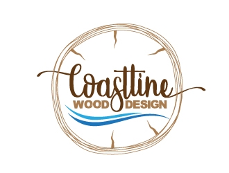 Coastline Wood Design logo design by usashi