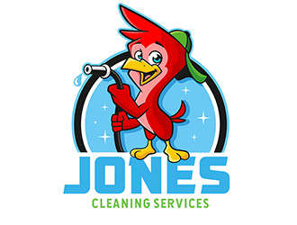 Jones Cleaning Services logo design by Optimus