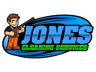 Jones Cleaning Services logo design by daywalker