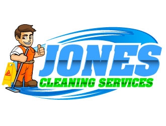 Jones Cleaning Services logo design by daywalker