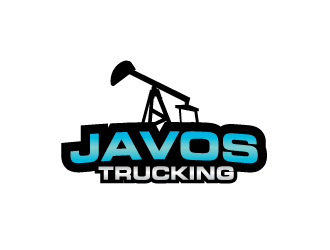 Javos Trucking logo design by bezalel