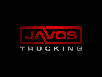 Javos Trucking logo design by hopee