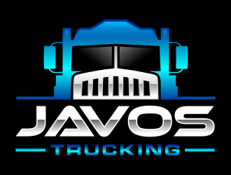 Javos Trucking logo design by hidro