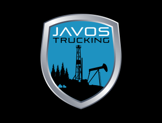 Javos Trucking logo design by Kruger