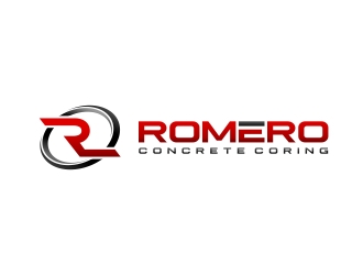 Romero concrete coring logo design by excelentlogo