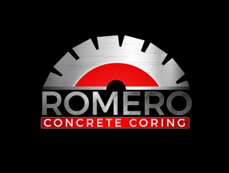 Romero concrete coring logo design by aamir