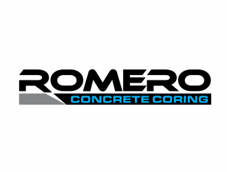 Romero concrete coring logo design by agus
