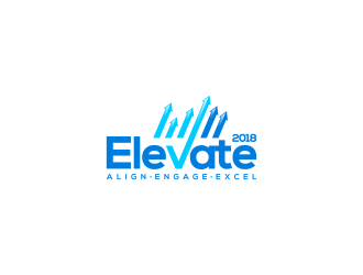 Elevate 2018 logo design by senandung