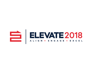 Elevate 2018 logo design by spiritz