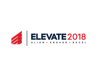 Elevate 2018 logo design by spiritz