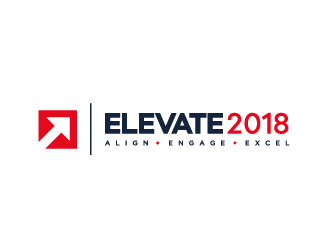 Elevate 2018 logo design by spiritz