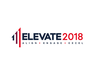 Elevate 2018 logo design by spiritz