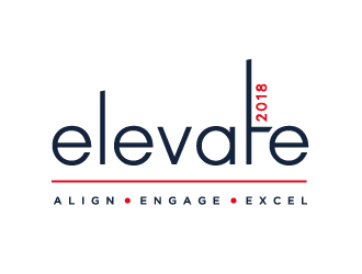 Elevate 2018 logo design by spiritz
