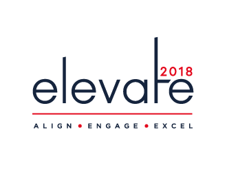 Elevate 2018 logo design by spiritz
