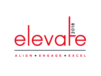 Elevate 2018 logo design by spiritz