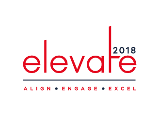 Elevate 2018 logo design by spiritz