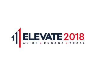 Elevate 2018 logo design by spiritz