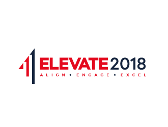 Elevate 2018 logo design by spiritz