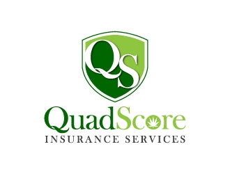 QuadScore Insurance Services logo design by J0s3Ph
