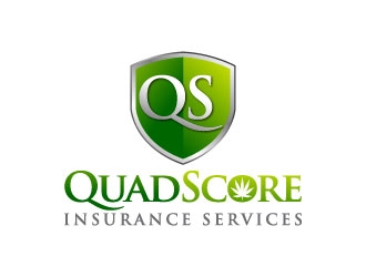 QuadScore Insurance Services logo design by J0s3Ph
