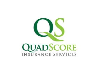 QuadScore Insurance Services logo design by J0s3Ph
