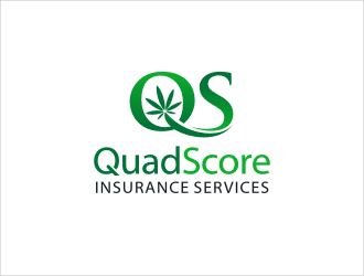 QuadScore Insurance Services logo design by catalin