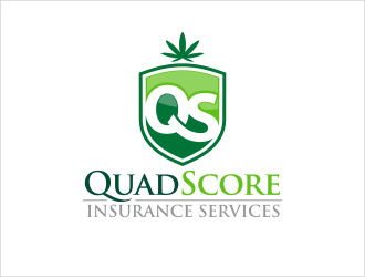 QuadScore Insurance Services logo design by catalin