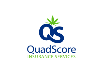 QuadScore Insurance Services logo design by catalin