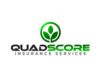 QuadScore Insurance Services logo design by jaize