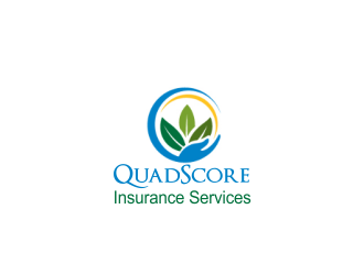 QuadScore Insurance Services logo design by Greenlight