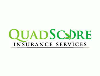 QuadScore Insurance Services logo design by torresace