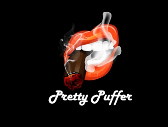 Pretty Puffer logo design by jaize