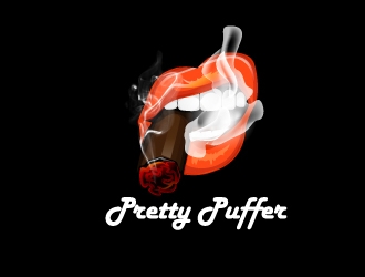 Pretty Puffer logo design by jaize