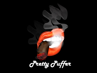 Pretty Puffer logo design by jaize