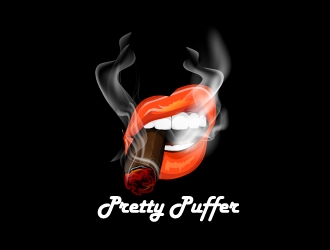 Pretty Puffer logo design by jaize