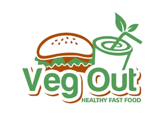 Veg Out  logo design by ingepro
