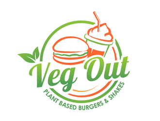 Veg Out  logo design by haze